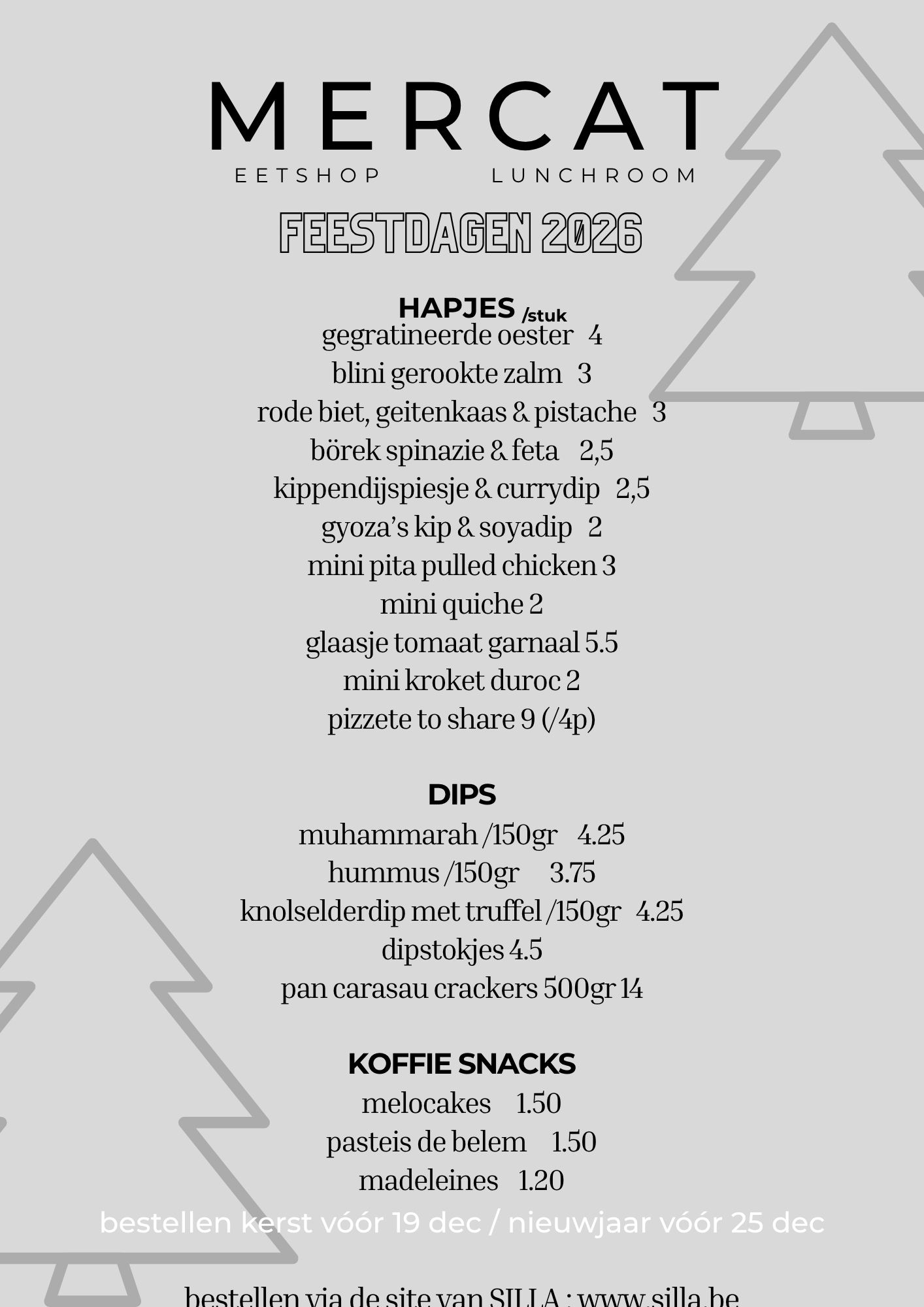 mercat feestdagen 2026 achterkant